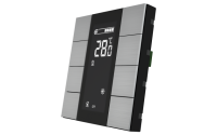 Interra ITR340-1810 iSwitch+ - 8-кнопочный KNX контроллер с ЖК-дисплеем, алюминий, натуральный алюминий матовый