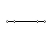WAGO 264-731 4-пров. проходная клемма, 0,08 - 2,5 мм2, TS35, компакт., серая, цвет: Серый