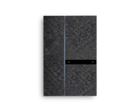 Basalte 0272-02-17 Выключатель FIBONACCI - DUAL - KNX, Fer Forge Gunmetal