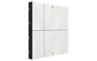 Interra ITR340-0602 iSwitch+ - 6-кнопочный KNX выключатель, пластик, глянцевый белый