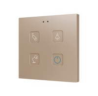 Zennio ZVITR4 Емкостный сенсорный переключатель с RGB-подсветкой Tecla RGB