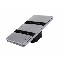 HDL M/P3R.1-466 6-клавишная панель KNX серии Granite, серый металл (без шинного соединителя HDL-M/PCI.3-A)