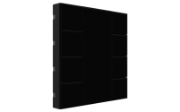 Interra ITR340-0831 iSwitch+ - 8-кнопочный KNX выключатель, плексиглас, черный