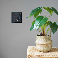 Core Комнатный контроллер Eclipse, Цвет: Серый, Оттенок: Алюминий