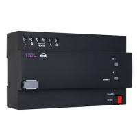 HDL M/DM02.1 DIN диммер MOSFET 2-канальный, 3А на канал, KNX