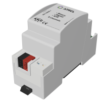 Atrel BIN-K0800-1 KNX Модуль 8-ми бинарных входов/выходов и входов датчиков на DIN рейку