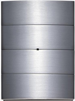 Berker 75164093 Клавишный сенсор B.IQ, 4-канальный, нержавеющая сталь, цвет: Нержавеющая сталь