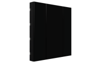 Interra ITR340-0201 iSwitch+ - 2-кнопочный KNX выключатель, пластик, черный
