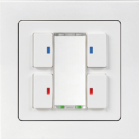 Ipas 81113-04 Панель управления Piazza 4 RGB