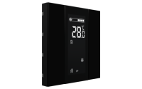 Interra ITR340-1201 iSwitch+- 2-кнопочный KNX контроллер с ЖК-дисплеем, пластик, черный