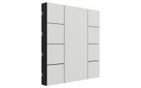 Interra ITR340-0803 iSwitch+ - 8-кнопочный KNX выключатель, пластик, белый