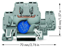 WAGO 870-523/281-588 Клемма с варистором 230 В AC