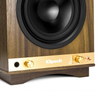 Klipsch 164402 Полочная акустика Klipsch The Sixes walnut, цвет: Темно - коричневое дерево
