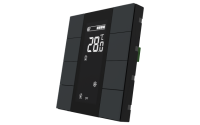Interra ITR340-1804 iSwitch+ - 8-кнопочный KNX контроллер с ЖК-дисплеем, пластик, антрацит матовый