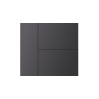 Arlight 052877 INTELLIGENT ARLIGHT Накладка панели KNX-23-3G-SUF Dark Grey (Backlightless) (IARL, IP20 Металл, 2 года) 052877