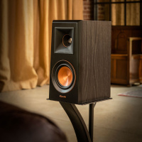 Klipsch 192416 Полочная акустика Klipsch Reference RP-500M walnut, цвет: Темно - коричневое дерево