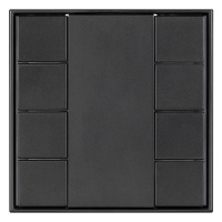 Arlight 028759 INTELLIGENT ARLIGHT Панель KNX-223-8-BLACK (BUS) (IARL, IP20 Пластик, 3 года) 028759