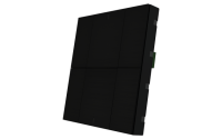 Interra ITR340-0611 iSwitch+ - 6-кнопочный KNX выключатель, алюминий, черный матовый