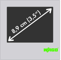 WAGO 762-1035 Веб-панель, 3,5", 320x240, Win.CE 6.0, Java, CoDeSys Web Vis.