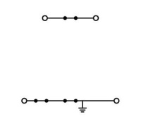 Wago 2002-2657 2-уровн. клемма, 0,25 - 2,5 (4) мм2, серая, профильн.