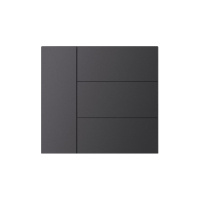 Arlight 052879 INTELLIGENT ARLIGHT Накладка панели KNX-23-4G-SUF Dark Grey (Backlightless) (IARL, IP20 Металл, 2 года) 052879