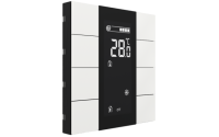 Interra ITR340-1802 iSwitch+ - 8-кнопочный KNX контроллер с ЖК-дисплеем, пластик, глянцевый белый