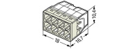 WAGO 2273-208 8-проводная клемма, d: 0,5-2,5 мм2, прозрачный корпус
