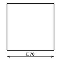 Jung LS 990 Kлавиша, duroplastic, Серия LS, слоновая кость