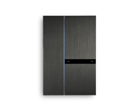 Basalte 0272-02-02 Выключатель FIBONACCI - DUAL - KNX, Brushed Dark Grey