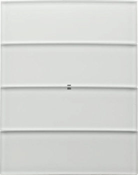 Berker 75164590 Клавишный сенсор B.IQ «Комфорт», 4-канальный, стекло, цвет: Белый, оттенок: Полярная белизна