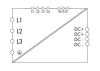 Wago 787-854 Источник питания 24V DC (22.8....28.8), 40А Pro