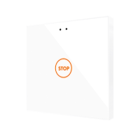 Zennio ZVIFR1 Емкостный сенсорный переключатель с RGB-подсветкой Flat RGB