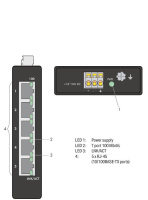 WAGO 852-111 Промышленный коммутатор, Eco, 5 x 100BASE-TX