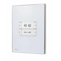 HDL M/P02.2-46 2-клавишная панель KNX, австралийский/US стандарт (без шинного соединителя HDL-M/PCI.3)