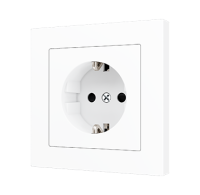 Zennio 8300003 + 8300004XX ZS55 — Розетка Шуко