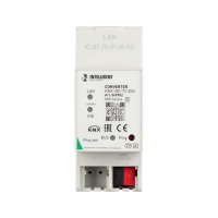 Arlight 049902 INTELLIGENT ARLIGHT Конвертер KNX-301-72-DIN Grey (BUS, RJ-45, KNX-IP) (IARL, IP20 Пластик, 2 года) 049902