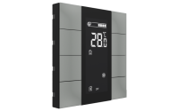 Interra ITR340-1805 iSwitch+ - 8-кнопочный KNX контроллер с ЖК-дисплеем, пластик, серый