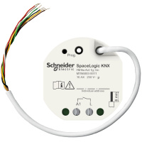 Schneider MTN6003-0011 Актуатор выключателя, SpaceLogic KNX, 16 AX, 1 группа, скрытый монтаж, 3 бинарных входа, KNX secure
