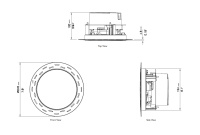 Kef 228318 Встраиваемая акустика KEF Ci130QRfl Flush MT 5.25 (SP4012AA), цвет: Чёрный