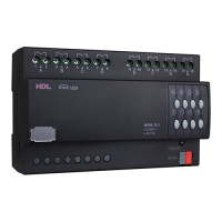 HDL M/R8.10.1 DIN реле, 8-канальное, 10A на канал, KNX