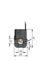 Wago 855-4001/200-001 Трансформатор тока 200A/1A 0,2