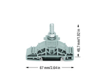Wago 885-106 1x болтовая клемма, 2,5 - 35 мм2, M6