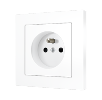 Zennio 8300005 + 8300006XX ZS55 – французская розетка