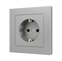 Zennio 8300003 + 8300004XX ZS55 — Розетка Шуко