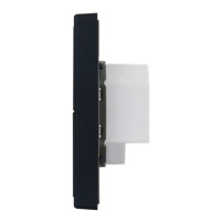 HDL M/PT4RB.1V2 8-клавишная панель KNX серии Tile, пластик (без рамки и шинного соединителя HDL-M/PTCI.1)