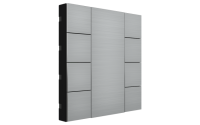 Interra ITR340-0810 iSwitch+ - 8-кнопочный KNX выключатель, алюминий, натуральный алюминий матовый