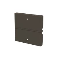 ABB N2221 AA N2221 AA - Крышка рокера KNX без символа - 2M - Total Anthracite