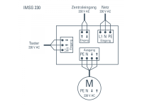 Elsner 70451 Интеллектуальные блоки управления двигателем (снятые с производства itm) 230 В, для скрытого монтажа