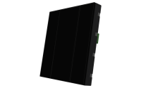 Interra ITR340-0231 iSwitch+ - 2-кнопочный KNX выключатель, плексиглас, цвет черный