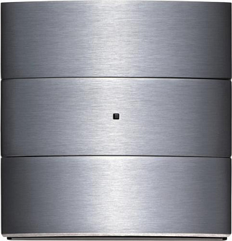 Berker 75163093 Клавишный сенсор B.IQ, 3-канальный, нержавеющая сталь, цвет: Нержавеющая сталь